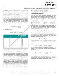 AAT2522IRN-1-T1 Datasheet Page 13