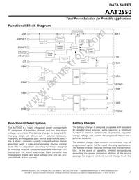 AAT2550ISK-CAA-T1 Datasheet Page 13