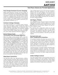 AAT2550ISK-CAA-T1 Datasheet Page 15