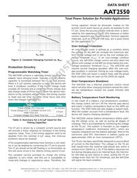 AAT2550ISK-CAA-T1 Datasheet Page 18