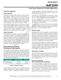 AAT2550ISK-CAA-T1 Datasheet Page 21