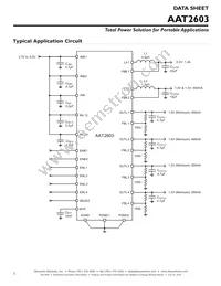 AAT2603INJ-1-T1 Datasheet Page 2