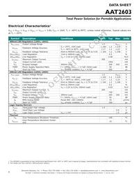 AAT2603INJ-1-T1 Datasheet Page 6