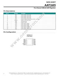 AAT2605IWO-1-T1 Datasheet Page 2