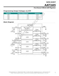 AAT2605IWO-1-T1 Datasheet Page 5