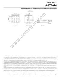 AAT2614IDG-2-T1 Datasheet Page 21