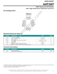 AAT2687IFK-AI-T1 Datasheet Page 3