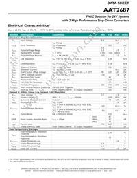 AAT2687IFK-AI-T1 Datasheet Page 4