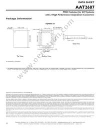 AAT2687IFK-AI-T1 Datasheet Page 20