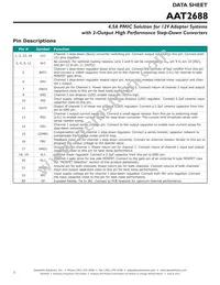 AAT2688IFK-AI-T1 Datasheet Page 2