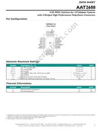 AAT2688IFK-AI-T1 Datasheet Page 3