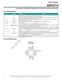 AAT2713IVN-AA-T1 Datasheet Page 2