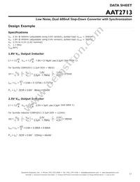 AAT2713IVN-AA-T1 Datasheet Page 17