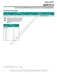 AAT2713IVN-AA-T1 Datasheet Page 22