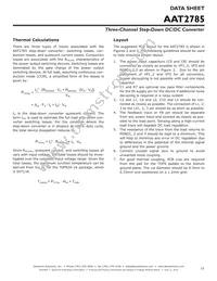 AAT2785IRN-AAA-000 Datasheet Page 15