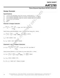 AAT2785IRN-AAA-000 Datasheet Page 18