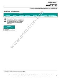 AAT2785IRN-AAA-000 Datasheet Page 21