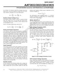 AAT2822IBK-1-T1 Datasheet Page 16