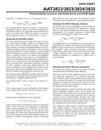 AAT2822IBK-1-T1 Datasheet Page 19