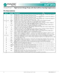 AAT2856INJ-EE-T1 Datasheet Page 2
