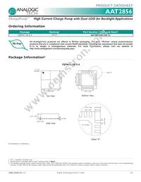 AAT2856INJ-EE-T1 Datasheet Page 17