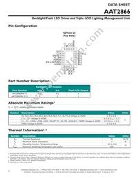 AAT2866IMK-3-T1 Datasheet Page 4