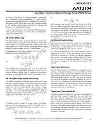 AAT3104IJQ-2-T1 Datasheet Page 11