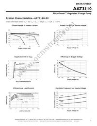 AAT3110IGU-5.0-T1 Datasheet Page 5