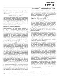 AAT3111IGU-3.3-T1 Datasheet Page 10