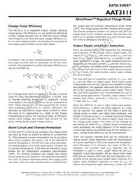 AAT3111IGU-3.3-T1 Datasheet Page 11