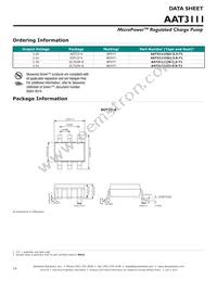 AAT3111IGU-3.3-T1 Datasheet Page 14