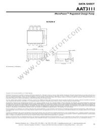 AAT3111IGU-3.3-T1 Datasheet Page 15