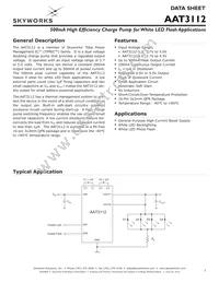 AAT3112IVN-5.0-T1 Datasheet Cover