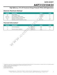 AAT3124ITO-20-T1 Datasheet Page 3