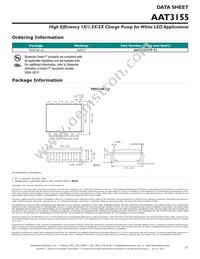 AAT3155ITP-T1 Datasheet Page 11