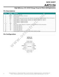 AAT3156ISN-T1 Datasheet Page 2
