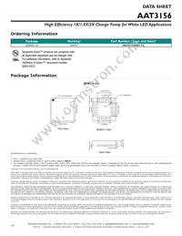 AAT3156ISN-T1 Datasheet Page 14