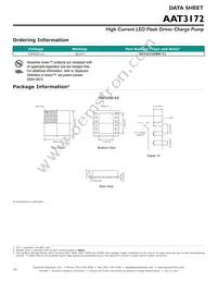 AAT3172IWP-T1 Datasheet Page 14