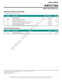AAT3176AIDH-T1 Datasheet Page 3