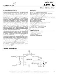 AAT3176IDH-T1 Datasheet Cover