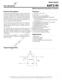 AAT3183IJS-1.5-T1 Datasheet Cover