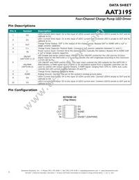 AAT3195IJQ-1-T1 Datasheet Page 2