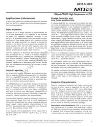 AAT3215IGV-3.6-T1 Datasheet Page 9
