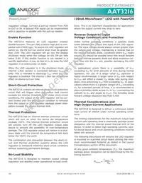 AAT3216IGV-1.2-T1 Datasheet Page 10