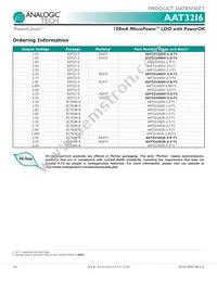 AAT3216IGV-1.2-T1 Datasheet Page 14