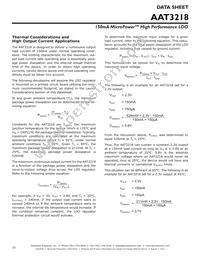 AAT3218IGV-3.0-T1 Datasheet Page 10