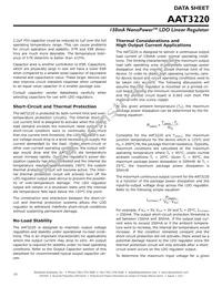 AAT3220IGY-3.3-T1 Datasheet Page 10