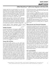 AAT3223IGU-3.3-T1 Datasheet Page 11