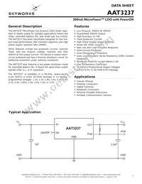 AAT3237IGU-3.3-T1 Datasheet Cover