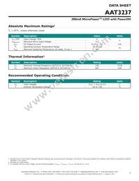 AAT3237IGU-3.3-T1 Datasheet Page 3